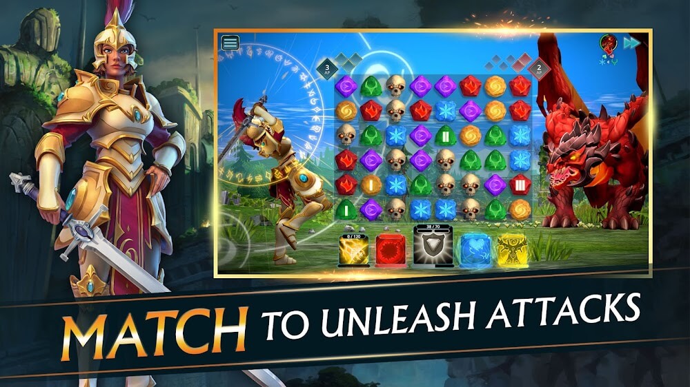 Puzzle Quest 3 v3.2.0.39716 MOD APK (God Mode)