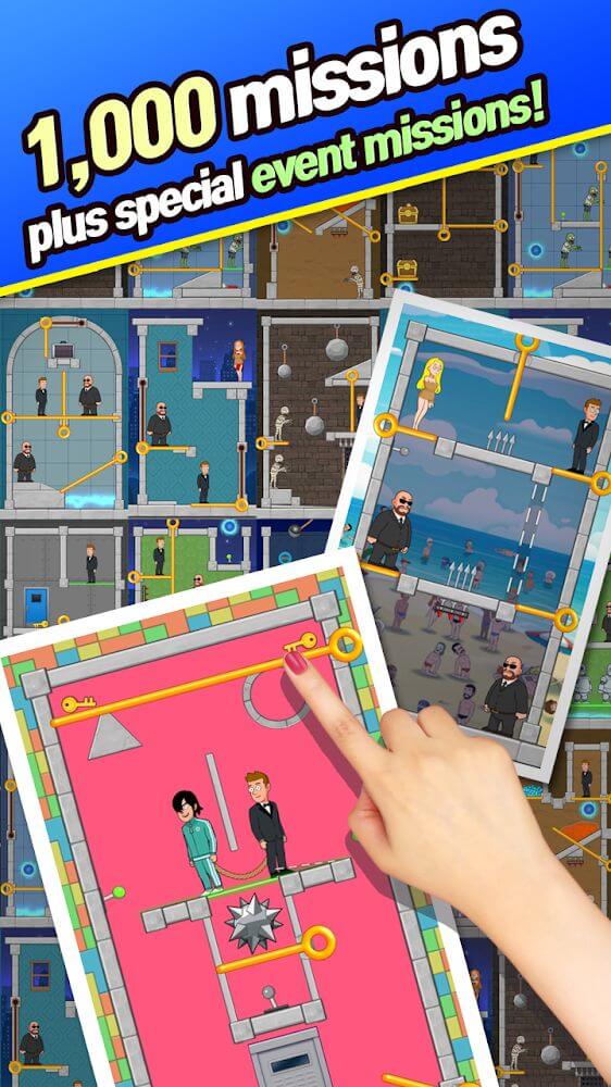 Puzzle Spy: Pull the Pin v8.2 MOD APK (Unlimited Money)