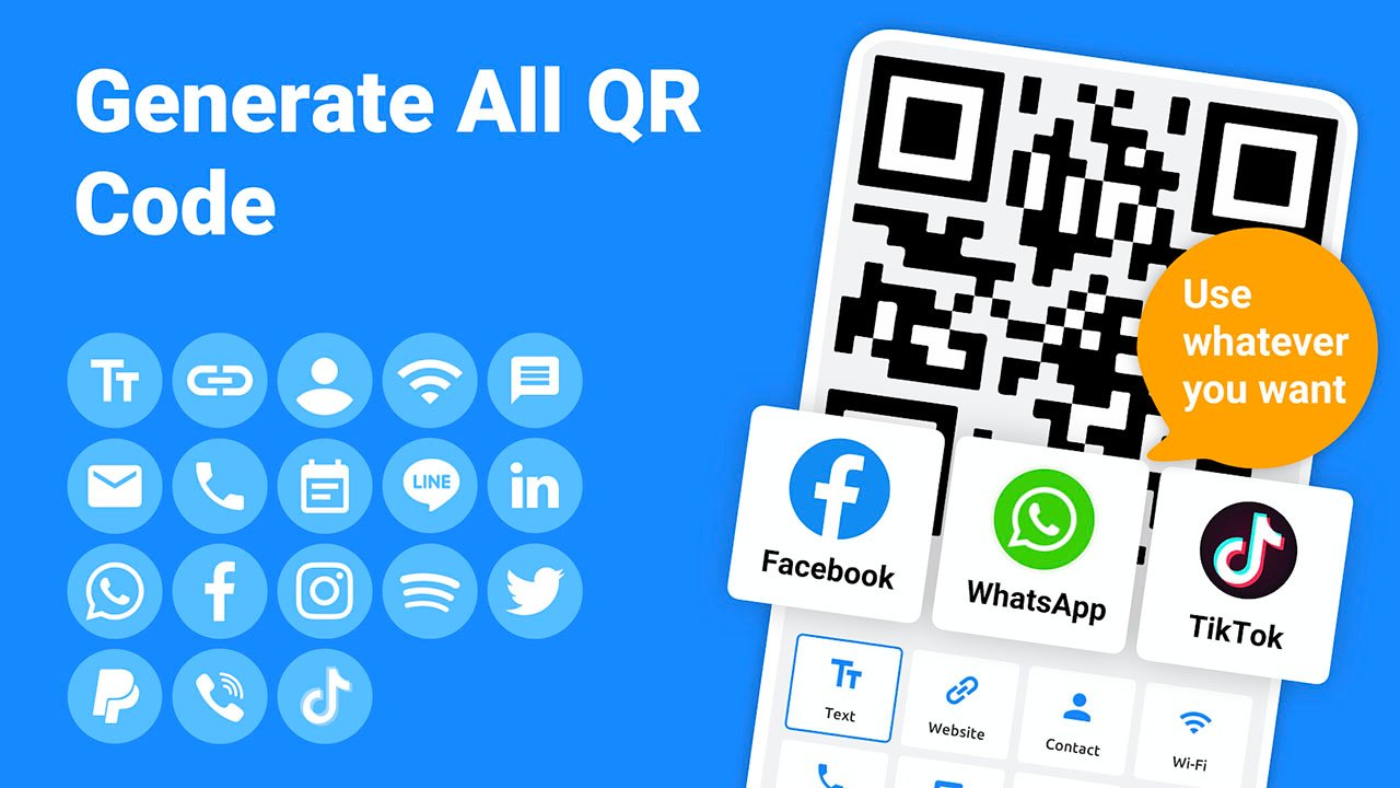 QR Code Generator MOD APK 1.02.38.0619 (Vip Unlocked)