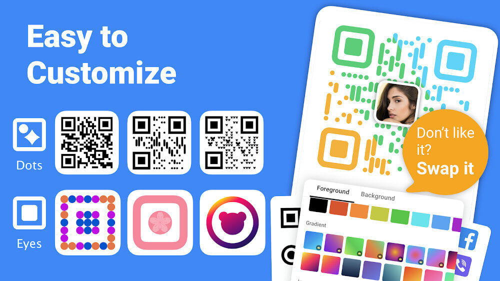 QR Code Generator v1.02.40.0806 APK + MOD (VIP Unlocked)