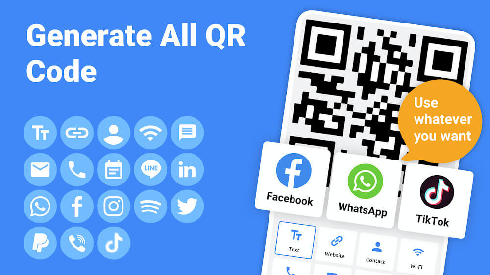 QR Code Generator v1.02.40.0806 APK + MOD (VIP Unlocked)