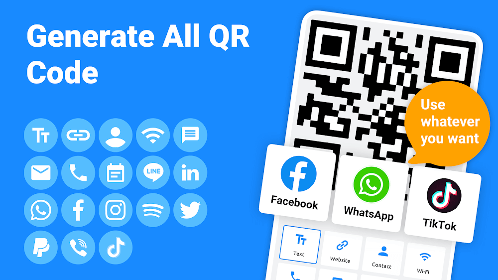 QR Code Generator v1.02.40.0806 MOD APK (VIP Unlocked)