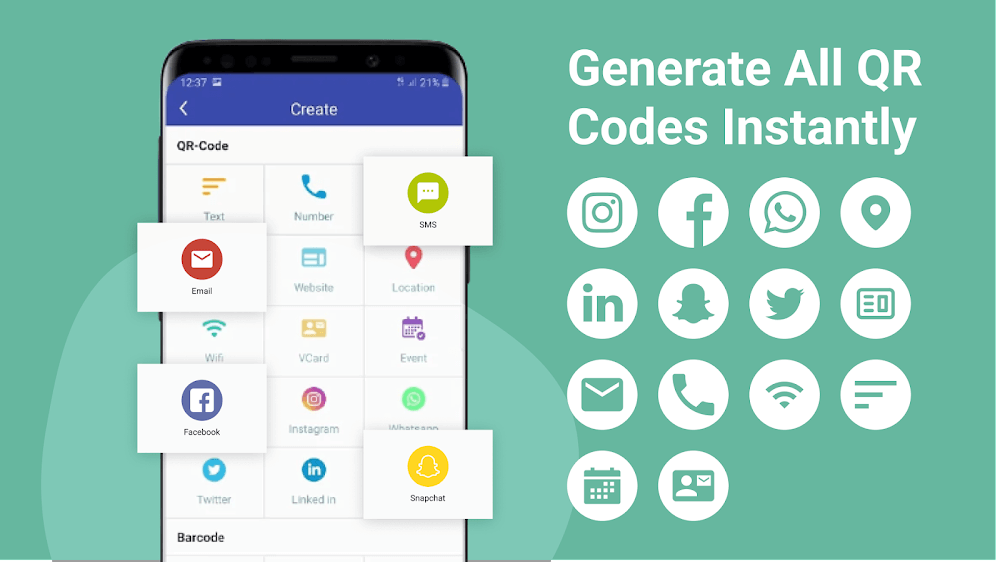 QR Code Scan v2.2.2.1 MOD APK (Premium Unlocked)