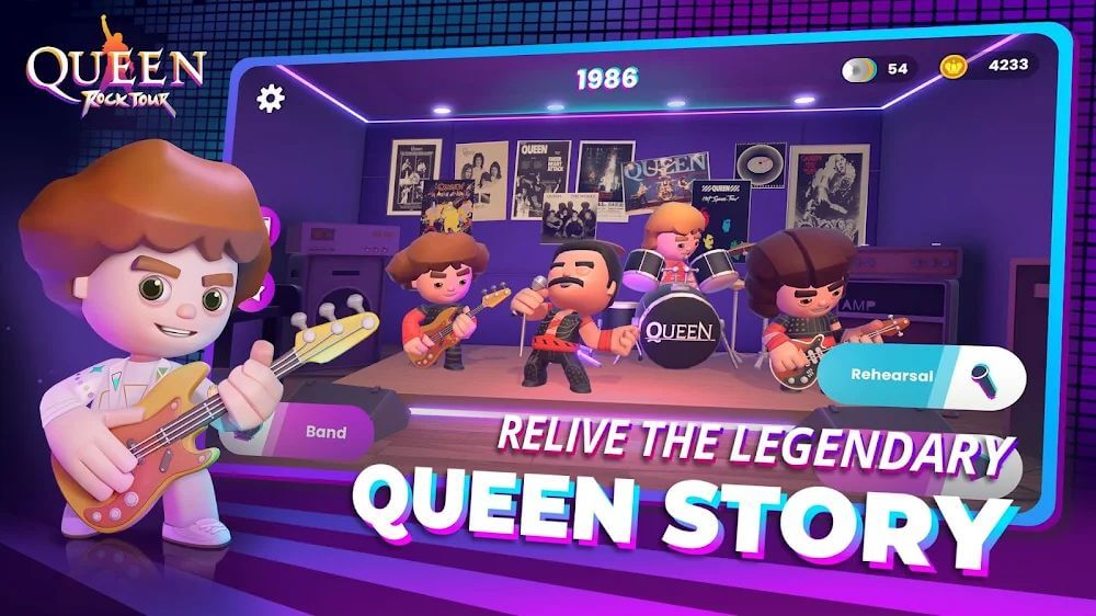 Queen: Rock Tour v1.1.6 MOD APK + OBB (Unlimited Money, Unlocked)