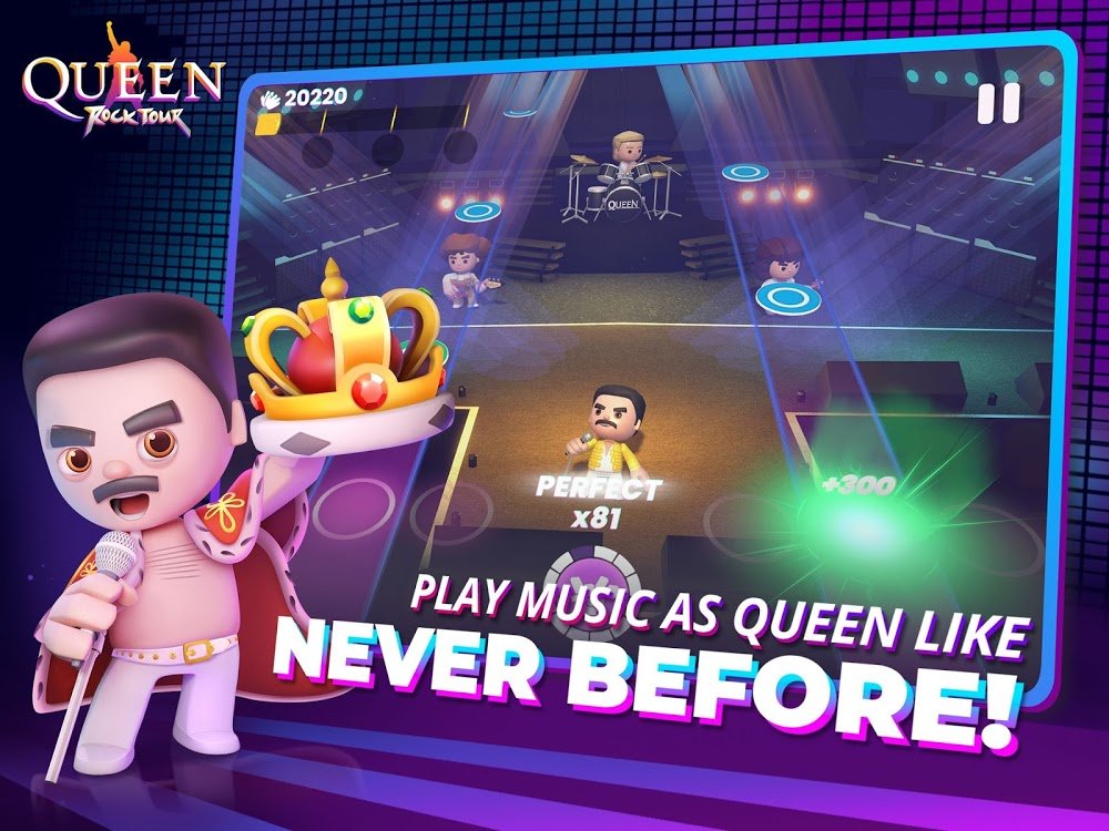 Queen: Rock Tour v1.1.6 MOD APK + OBB (Unlocked/Money) Download
