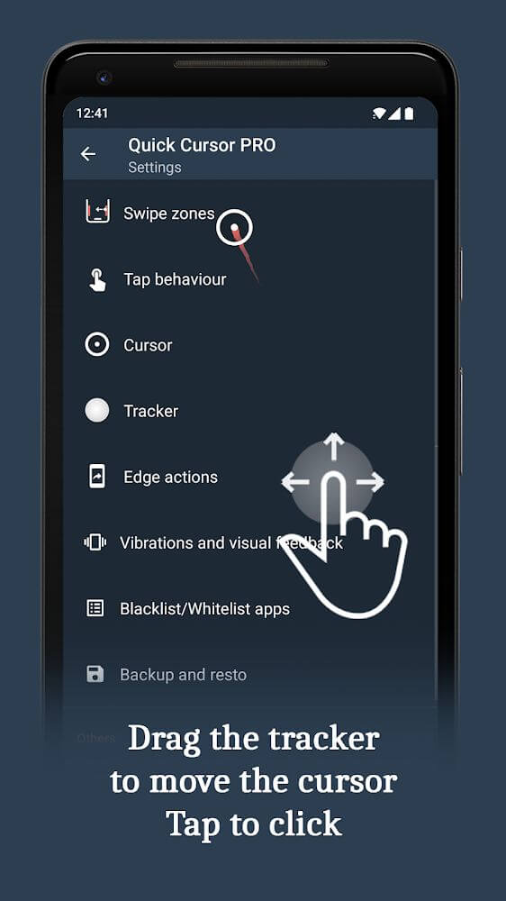 Quick Cursor: One-Handed mode v1.25.7 APK + MOD (Pro Unlocked)