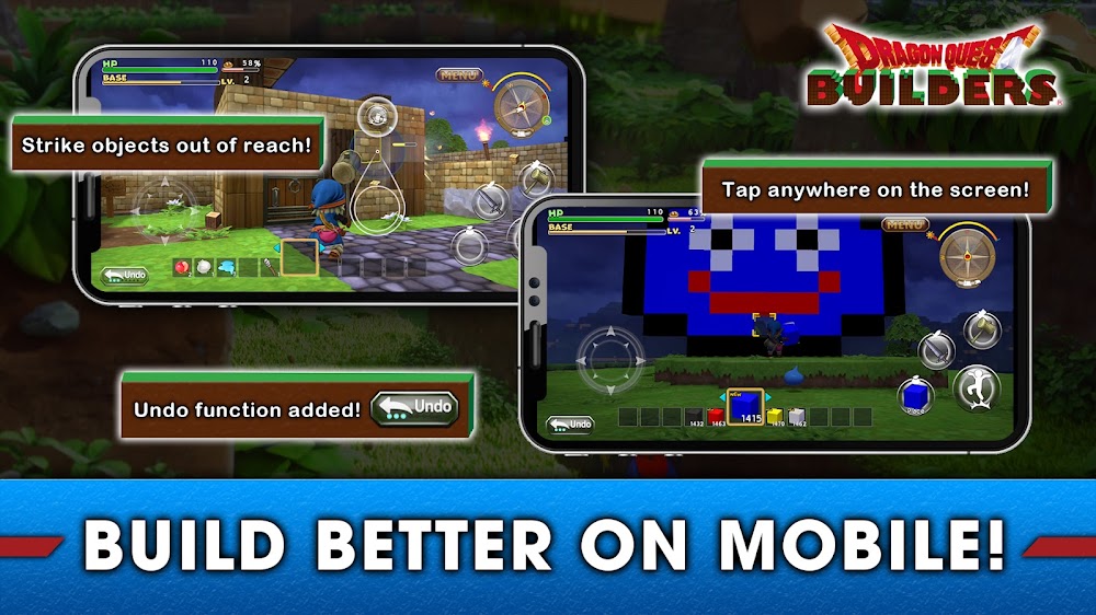 RAGON QUEST BUILDERS v1.1.1 MOD APK (God Mode, Free Craft)