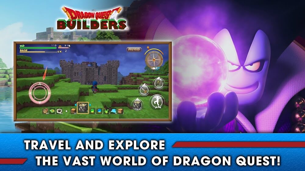 RAGON QUEST BUILDERS v1.1.1 MOD APK (God Mode, Free Craft)