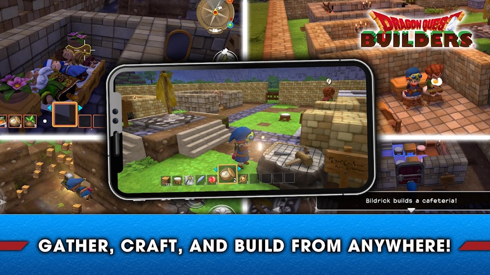 RAGON QUEST BUILDERS v1.1.1 MOD APK (God Mode, Free Craft)