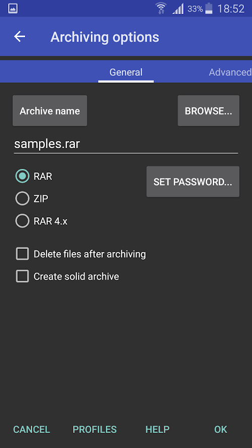 RAR v6.10 APK + MOD (Premium Unlocked)