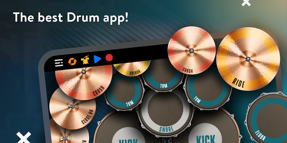 REAL DRUM v9.16.0 APK + MOD (Premium/All Drums Unlocked)