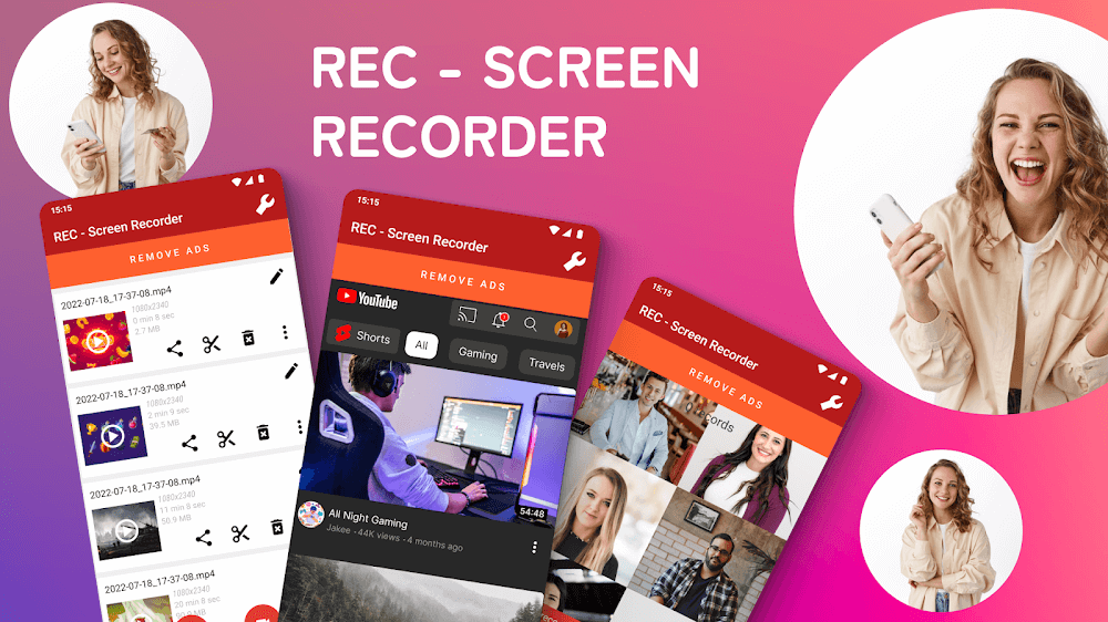 REC - Screen Recorder v4.6.3.1 MOD APK (Premium Unlocked)