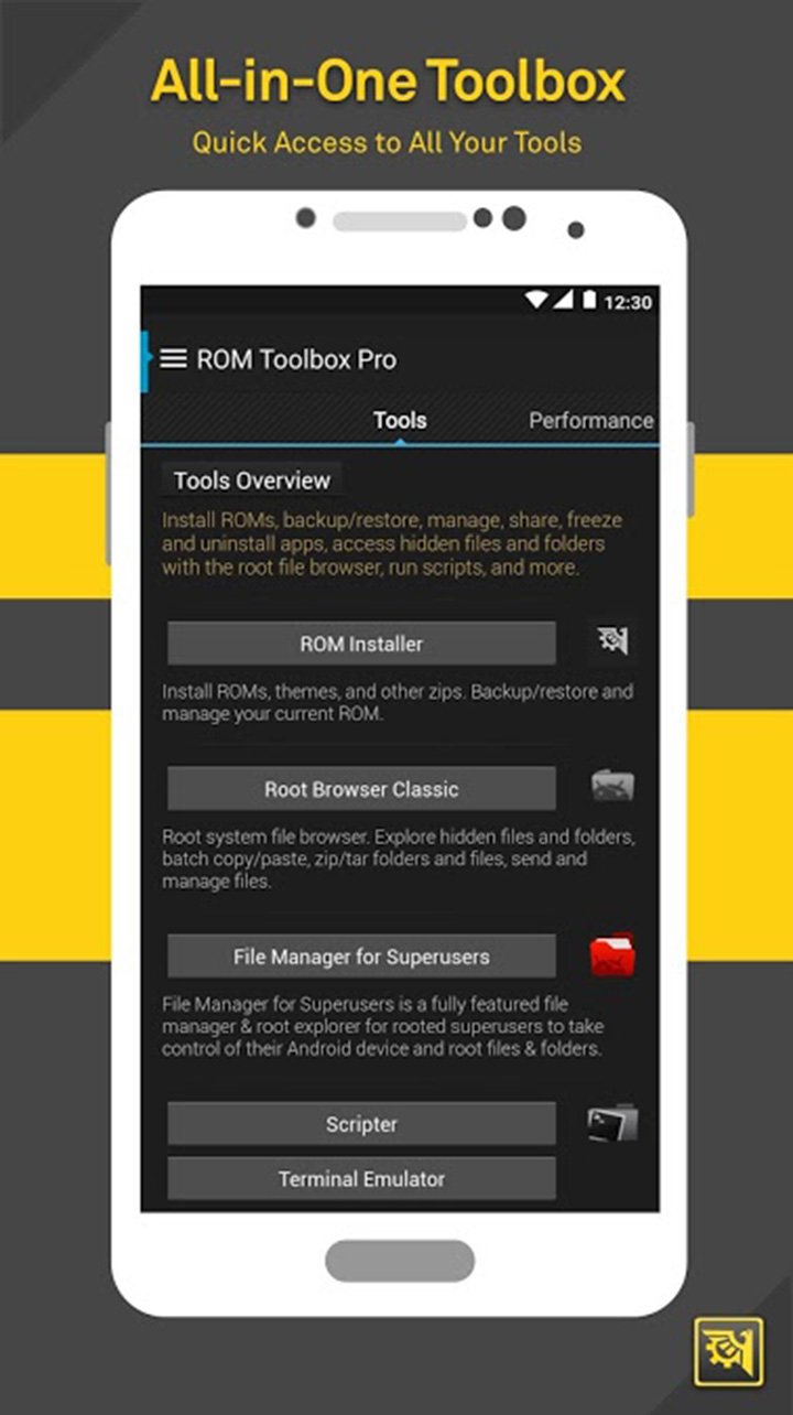 ROM Toolbox Pro MOD APK 6.5.1.0 (Premium Unlocked)