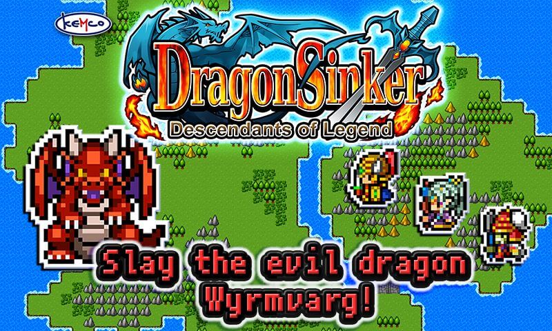 RPG Dragon Sinker v1.1.2g MOD APK (Unlocked Items, One Hit)