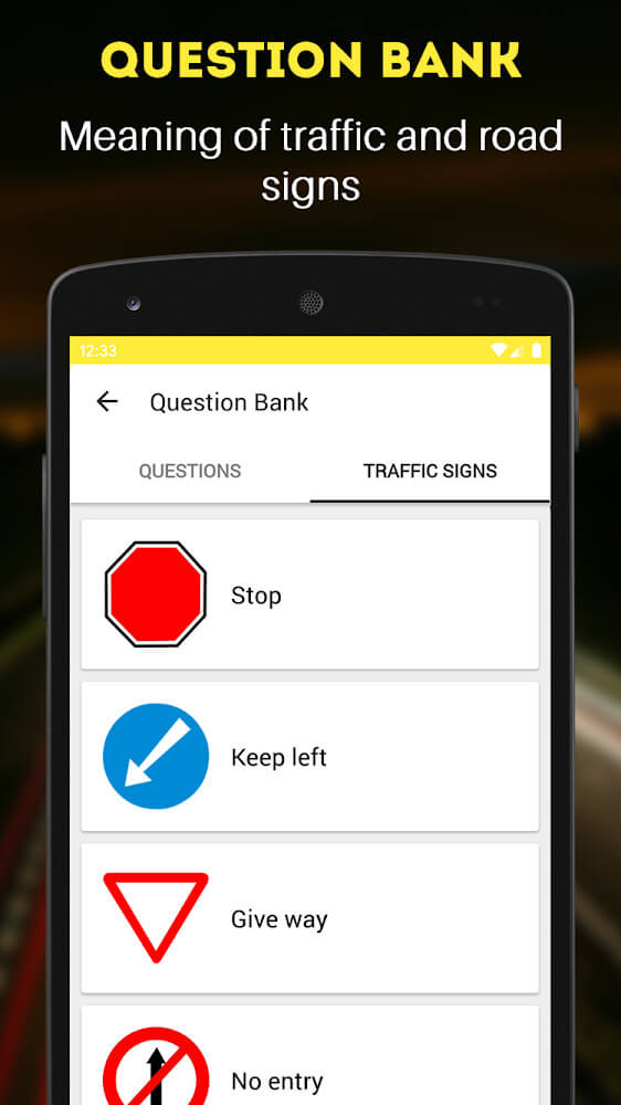 RTO Exam v3.33 b70 MOD APK (Pro Unlocked)