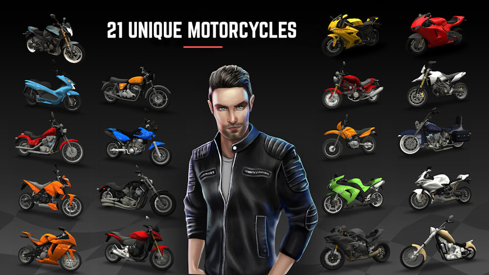 Racing Fever: Moto v1.98.0 MOD APK (Unlimited Money)