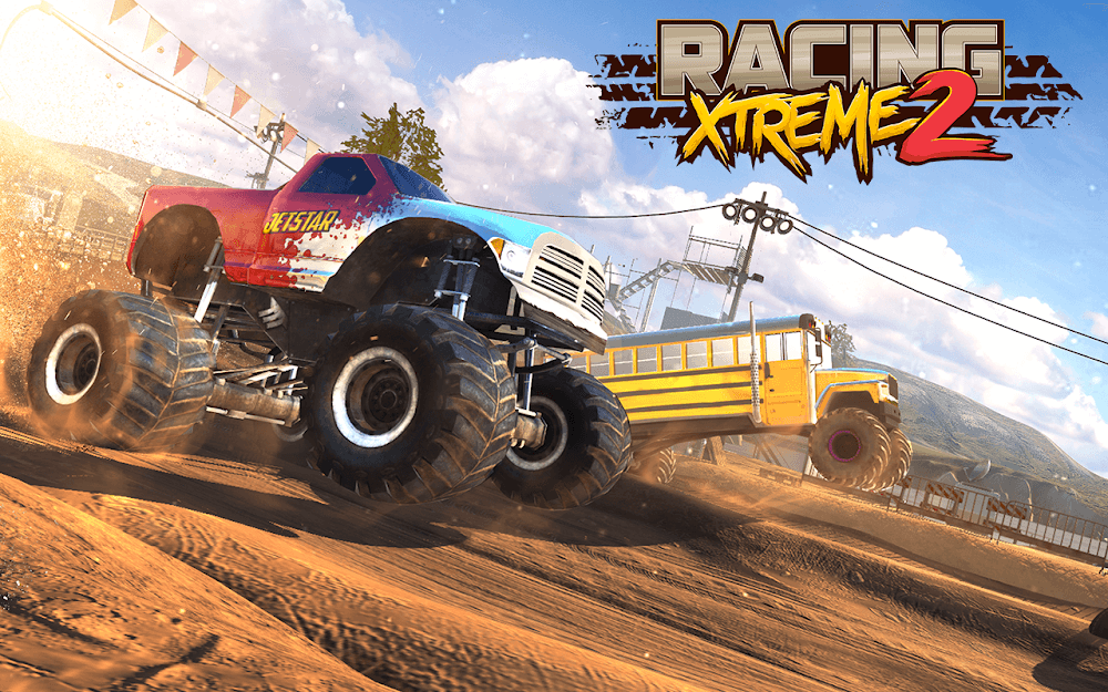 Racing Xtreme 2: Monster Truck v1.11.1 MOD APK (Unlimited Money)