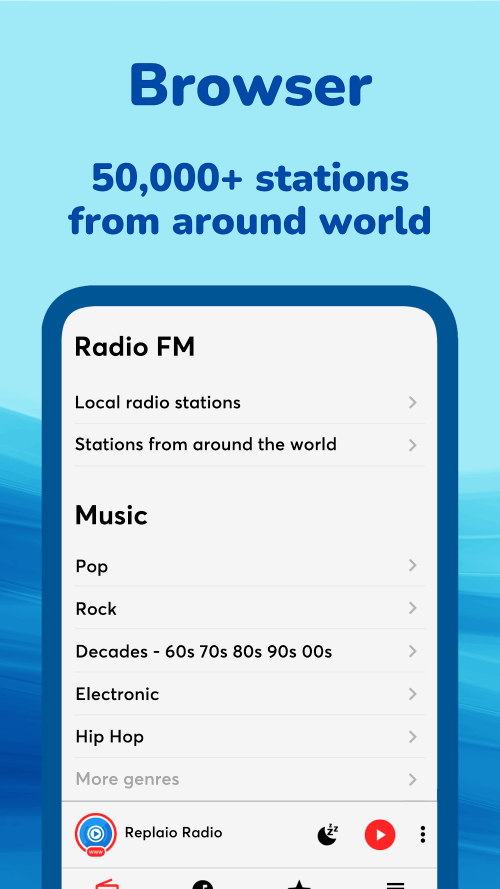 Radio FM - Replaio v3.2.9 MOD APK (Premium Unlocked)