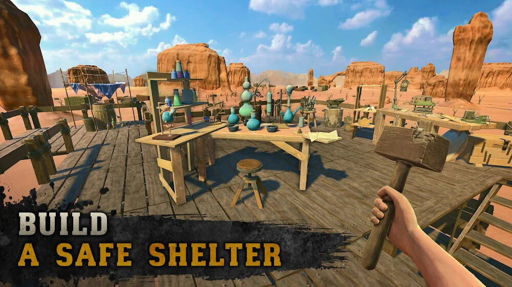 Raft Survival: Desert Nomad v0.35.12 MOD APK (Unlimited Money/One Hit)