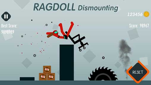 Ragdoll Dismounting 1.84 Apk + MOD (Coins/Unlocked) for Android