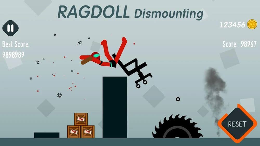 Ragdoll Dismounting v1.92 MOD APK (Unlimited Money, Unlocked)