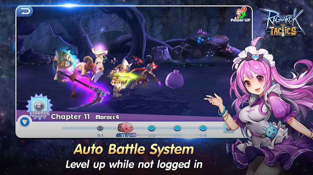 Ragnarok Tactics v5.6.0 MOD APK + OBB (Menu/Damage, God Mode)