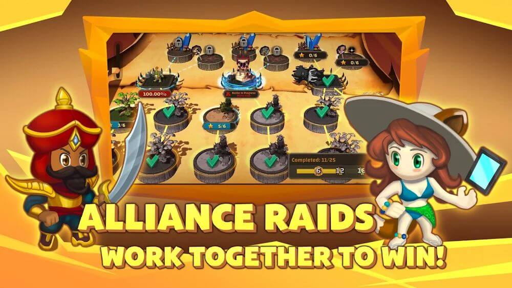 Raid Boss v1.1.0 MOD APK (Menu, Unlimited Skill)