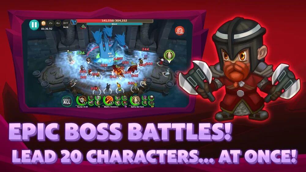 Raid Boss v1.1.0 MOD APK (Menu, Unlimited Skill)