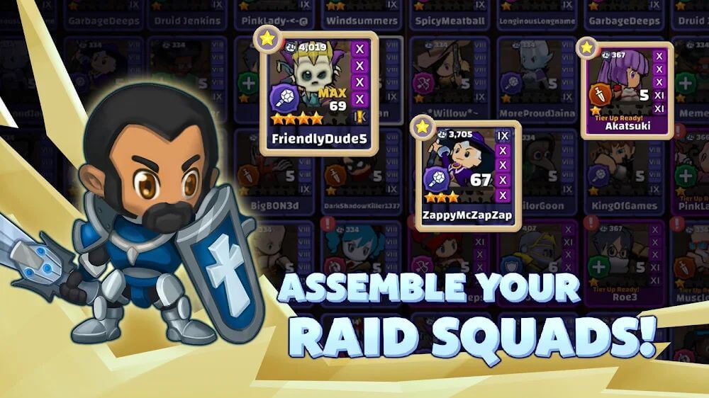 Raid Boss v1.1.0 MOD APK (Menu, Unlimited Skill)