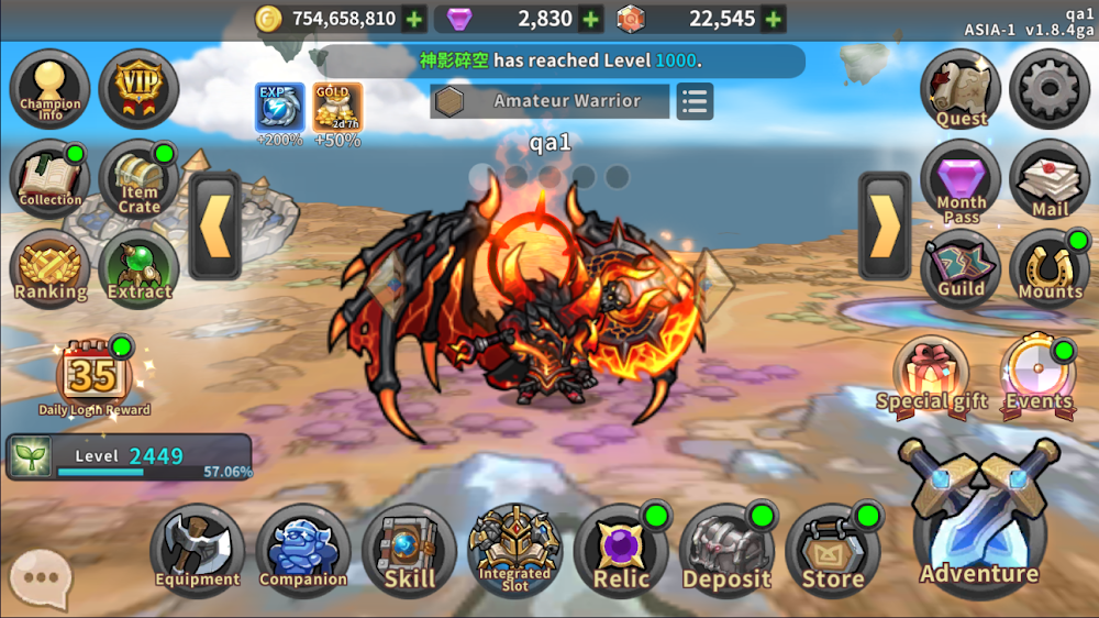 Raid the Dungeon v1.20.2 MOD APK (Menu/High Damage)