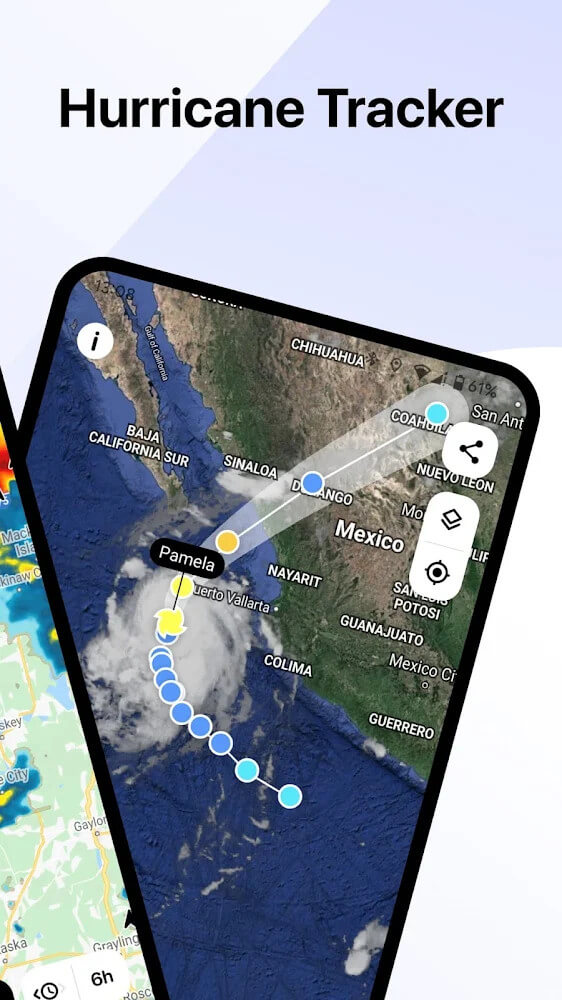 RainViewer v5.4 MOD APK (Premium Unlocked)