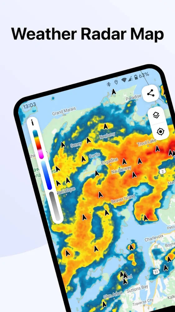 RainViewer v5.4 MOD APK (Premium Unlocked)