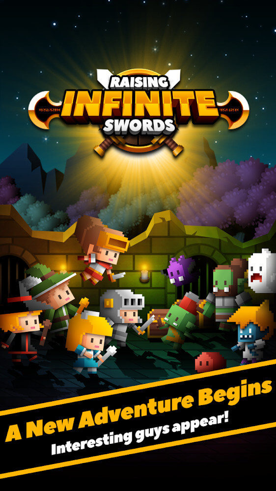 Raising Infinite Swords v1.1.20 MOD APK (God Mode, Free Chests)