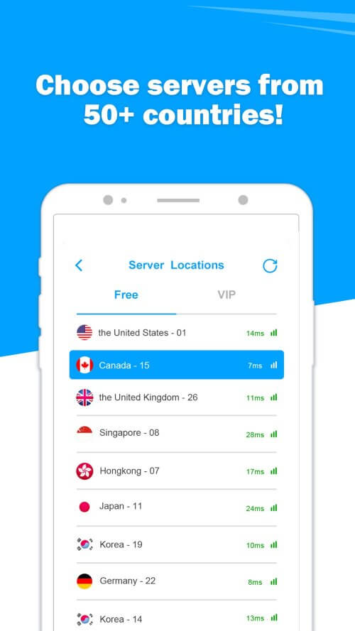 Rapid VPN v1.1.8 MOD APK (Premium Unlocked)