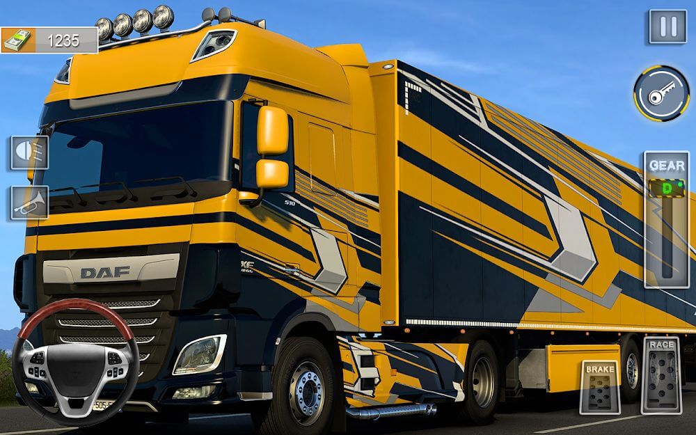 Real City Cargo Truck Driving v1.2 MOD APK (Speed Game)