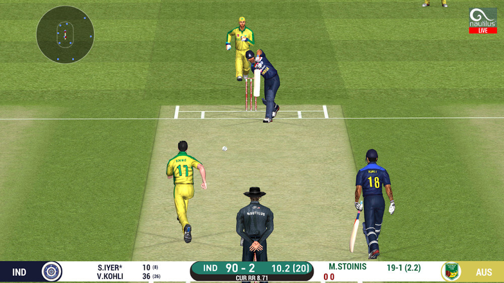 Real Cricket 20 v5.7 MOD APK + OBB (Mega Menu, 13 Features)