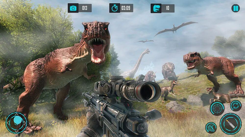 Real Dino Hunting Gun Games v2.7.5 MOD APK (Unlimited Money)