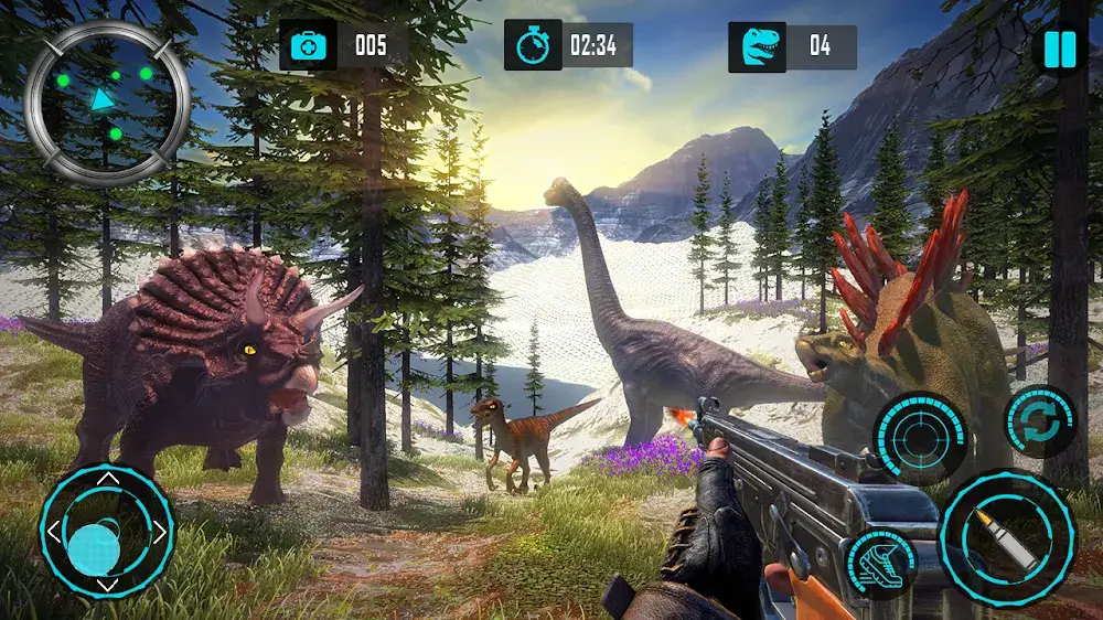 Real Dino Hunting Gun Games v3.0.3 MOD APK (Unlimited Money)