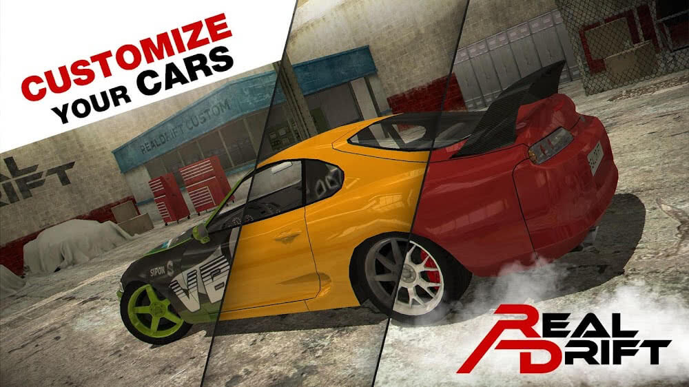 Real Drift Car Racing v5.0.8 MOD APK + OBB (Unlimited Money)