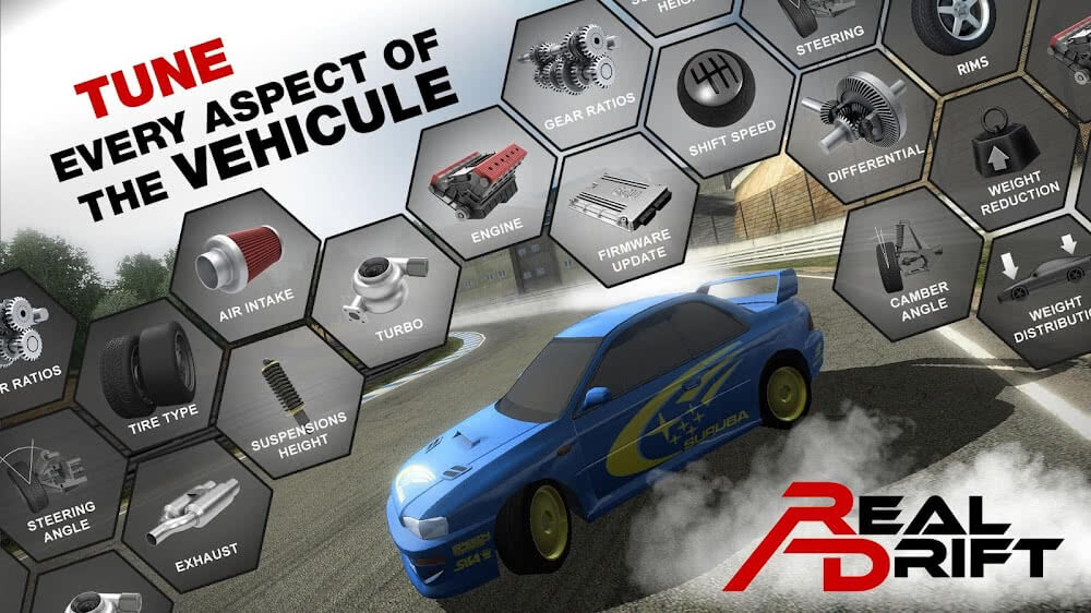 Real Drift Car Racing v5.0.8 MOD APK + OBB (Unlimited Money)