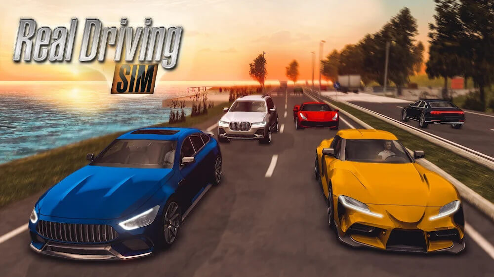 Real Driving Sim v6.0 MOD APK (Unlimited Money, EXP, Unlocked)