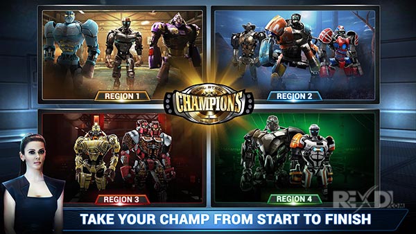 Real Steel Boxing Champions MOD APK 46.46.159 (Money/Coins) + Data Android