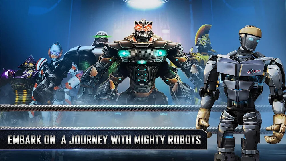 Real Steel HD v1.86.13 MOD APK + OBB (Unlocked All Content)