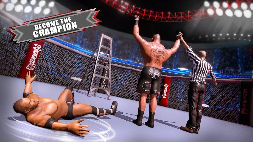 Real Wrestling Game 3D v1.5 MOD APK (Free Purchase)