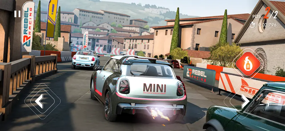 Rebel Racing v26.10.18610 MOD APK (Nitro Boost, Dumb Bot)