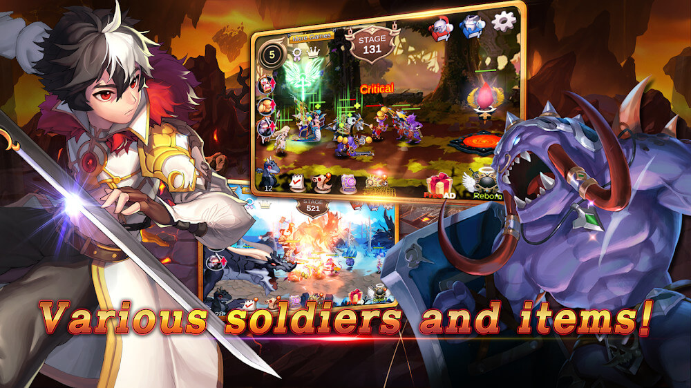 Rebirth Master v1.0.26 MOD APK (Menu/Soldier Enhance/Soldier Coins)