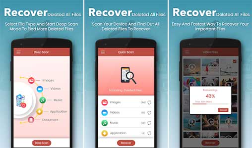 Recover Deleted All Files, Photos and Contacts 1.0 Full Apk for Android