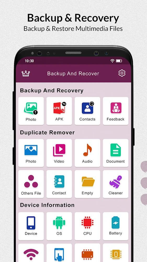 Recovery v11.09 MOD APK (Pro Unlocked)