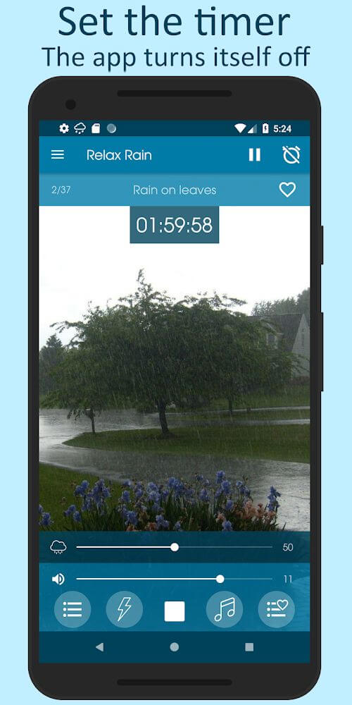 Relax Rain v6.5.0 APK + MOD (Premium Unlocked)