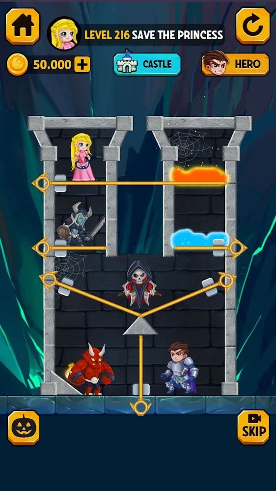 Rescue Hero: Pull The Pin v2.6.3 MOD APK (Unlimited Money)